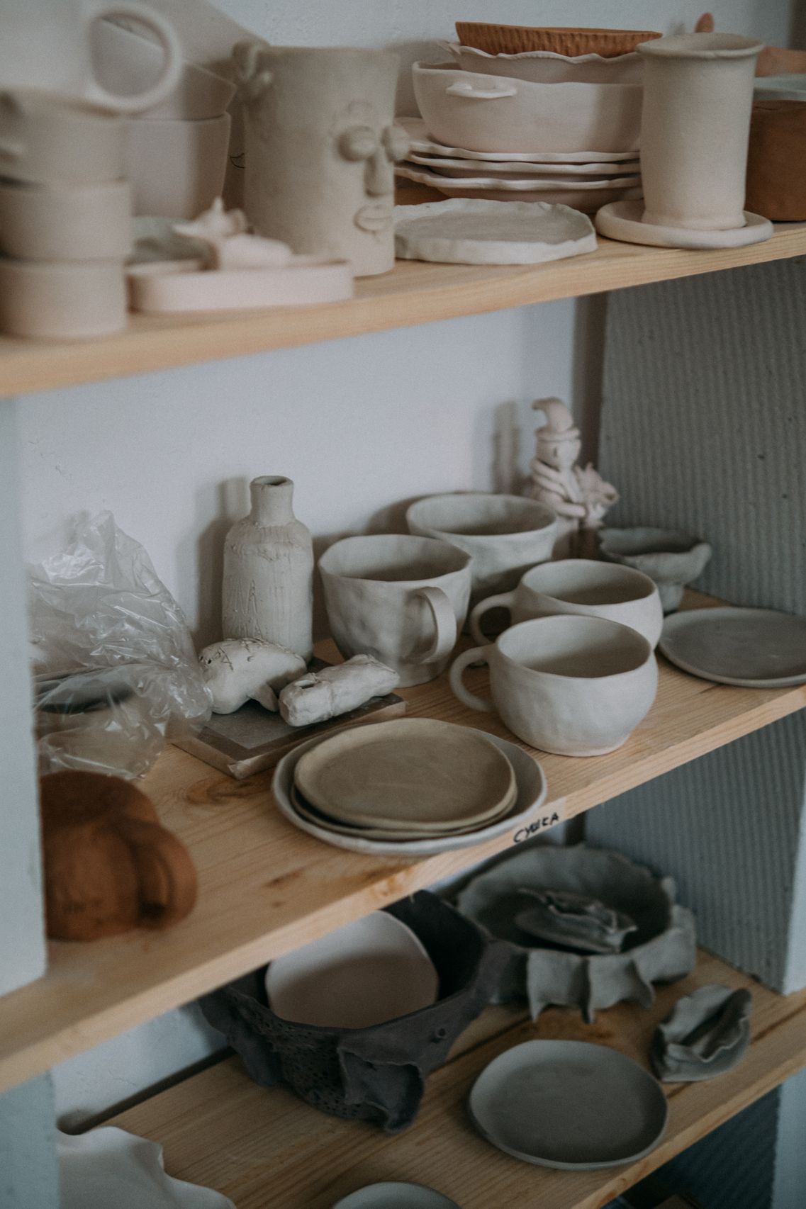 Small brown vase